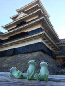 コポー,こぽたろう,コポタロウ,コポー写真部,ぬいどり,貫前神社,御朱印,自転車,クロスバイク,ロードバイク,女性,松本城,長野